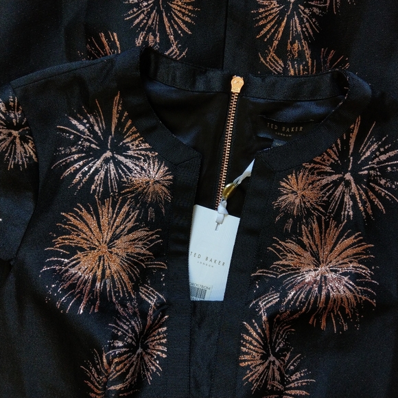 🔥LAST 1🔥NWT TED BAKER STARDUST SCULPTED DRESS - Picture 7 of 7